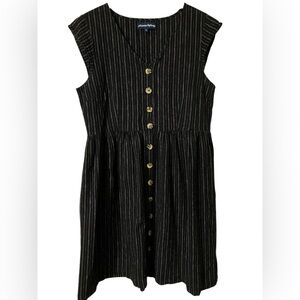 Princess Highway Linen Dress Size 12 *flaw, read description* Cotton Striped